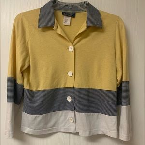 Willow Ridge Retro Style Lightweight Cardigan Size Petite Medium